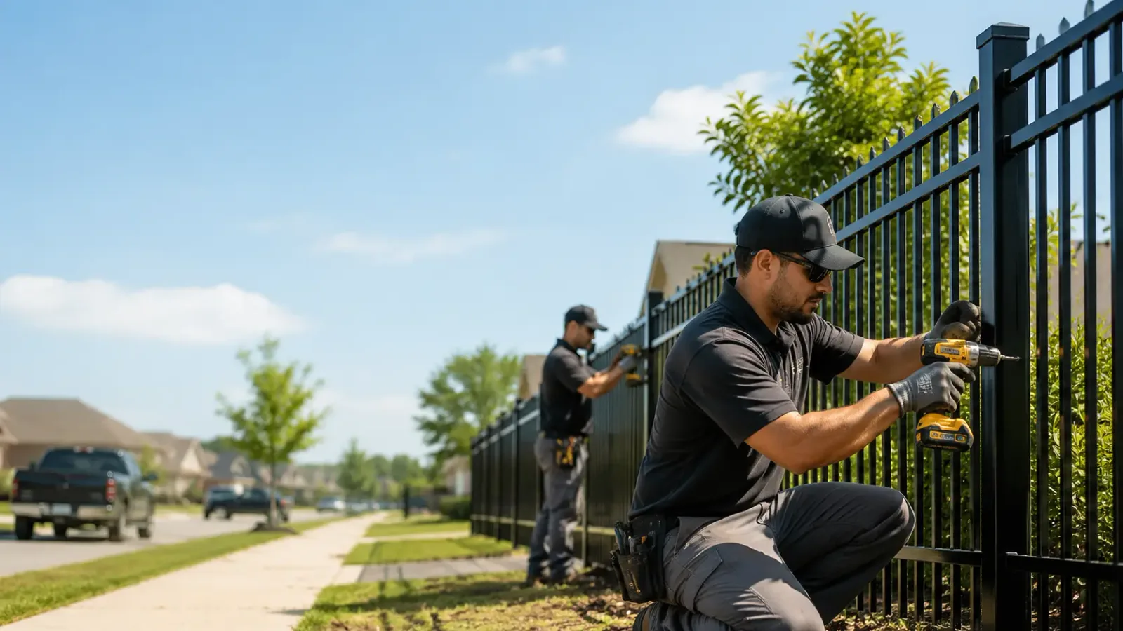 Metal Fence Installation in Derby, IA